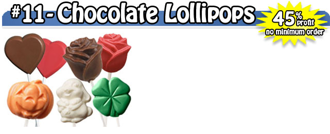 Milk Chocolate Lollipops